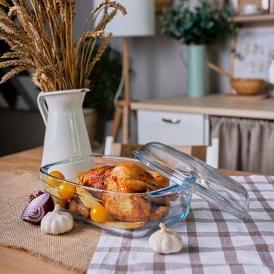 Утятница прямоугольная 6,5л