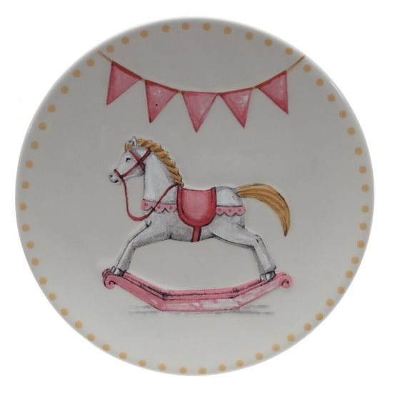 Тарелка &quot;Лошадка&quot;, L15 W15 H1,5 см