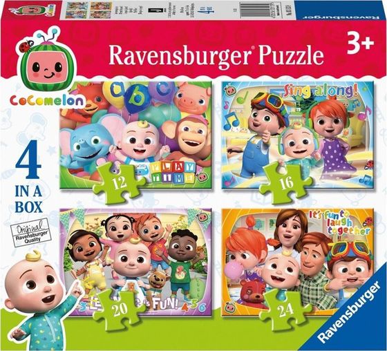 Ravensburger Puzzle 4w1 Cocomelon 031139 Ravensburger