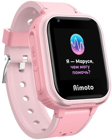 Смарт-часы Aimoto IQ 4G 1.4&quot; регулируемый розовый (8108801)