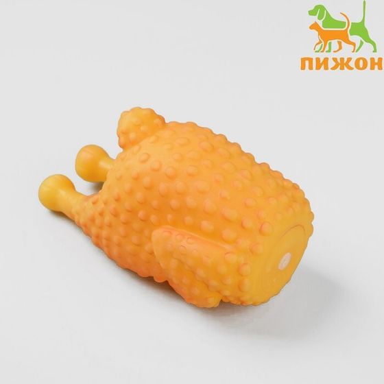 Игрушка пищащая &quot;Курица-гриль&quot; для собак, 13,5 см