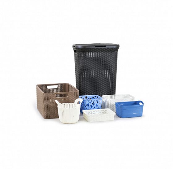 Коробка для хранения MY STYLE M 13л кремовая