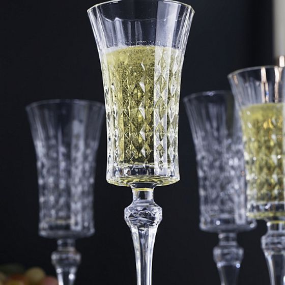 Набор фужеров (бокалов) для шампанского ЛЕДИ ДАЙМОНД 150мл 6шт