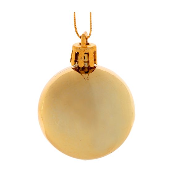 Набор из 12шт Украшение новогоднее "Шар", D 4 см, L9,5 W9,5 H10,5 см