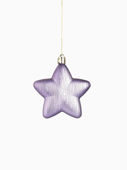 !09 Набор украшений пластик с верхушкой 43 шт &quot;Глория 1&quot; (32 шара, 4 сосульки, 6 звёзд)