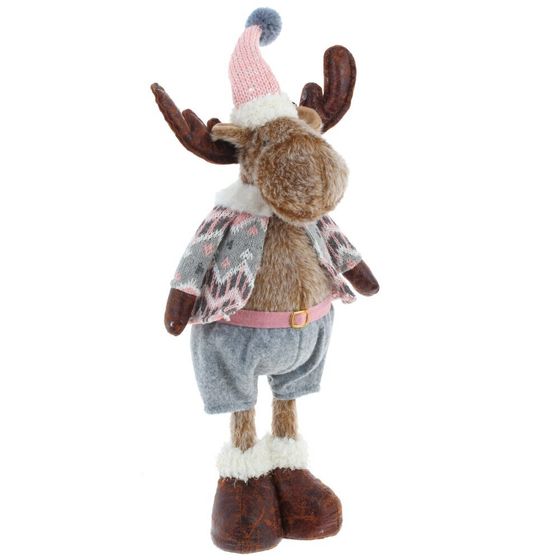 Игрушка набивная &quot;Лось&quot;, L20 W12 H55/37 см, 2в.
