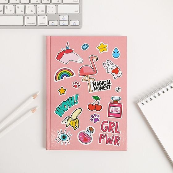 !09 Набор: ежедневник 80 л + ручка GRL RWR