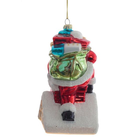 Украшение новогоднее &quot;Дед Мороз&quot;, L8 W7 H14,5 см