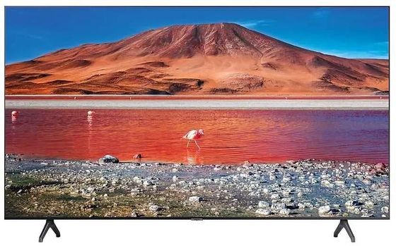Телевизор LED 55” Samsung UE55DU7100UXRU черный 4K SmartTV безрамочный
