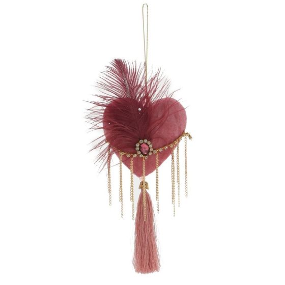 Украшение новогоднее &quot;Сердце&quot;, L12,5 W3 H23 см, 2в.