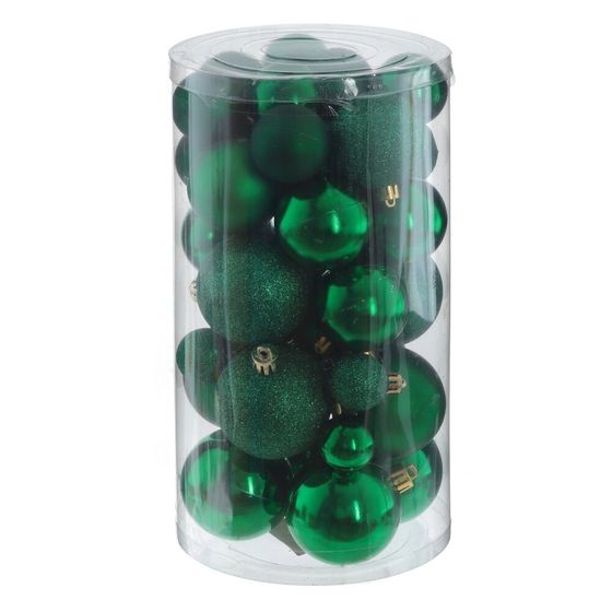 Набор из 40шт Украшение новогоднее "Шар", D6 см, L14 W14 H26 см