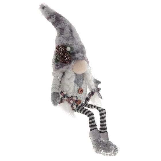 Игрушка набивная &quot;Гном&quot;, L12 W7 H43/17 см, 2в.
