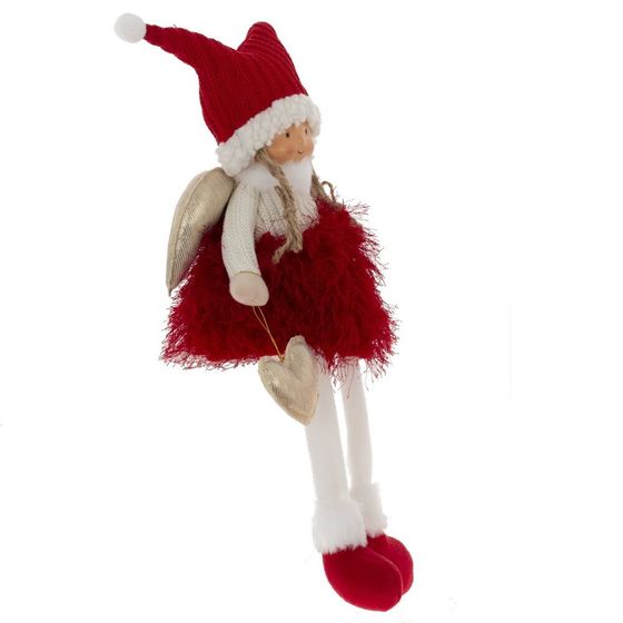 Игрушка набивная &quot;Ангел&quot;, L19 W12 H50/21 см