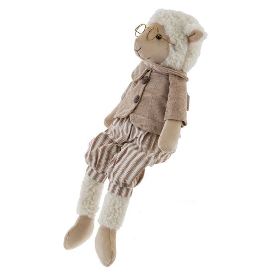 Игрушка набивная &quot;Овечка&quot;, L17 W10 H26/47 см, 2в.