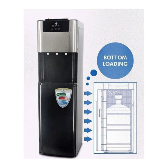 GRATUS BOTTOM LOAD WATER DISPENSER