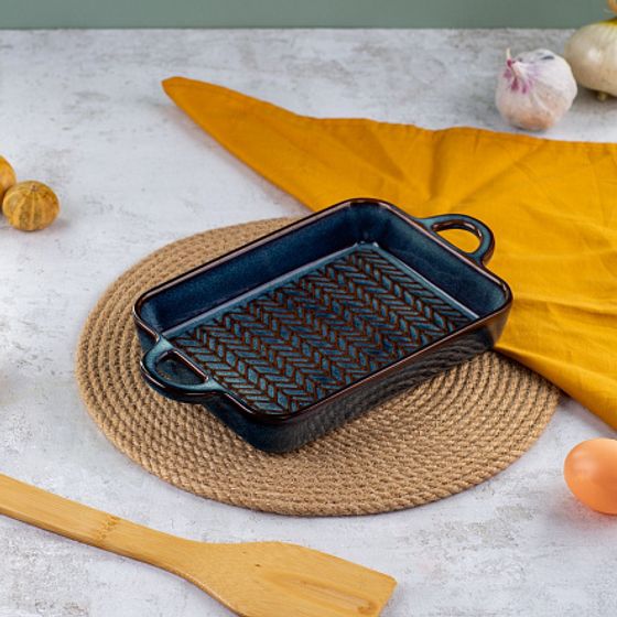 Форма для запекания GLAZE 26.5x15x3,5см прямоугольная