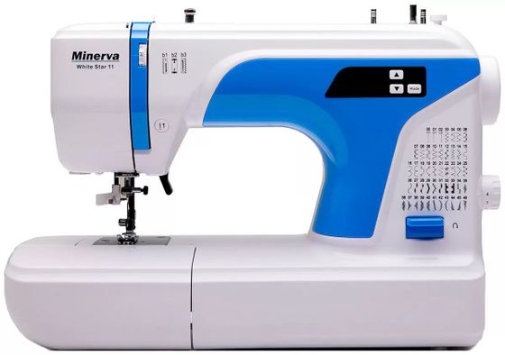 Швейная машина Minerva White star11 белый/синий