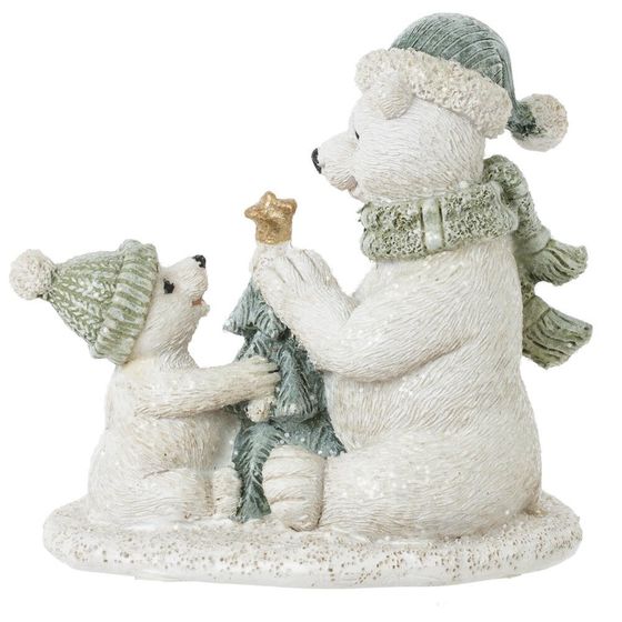 Фигурка декоративная &quot;Медвежата&quot;, L9 W5,5 H8,5 см