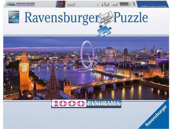 Ravensburger 1000 Londyn nocą, panorama 150649