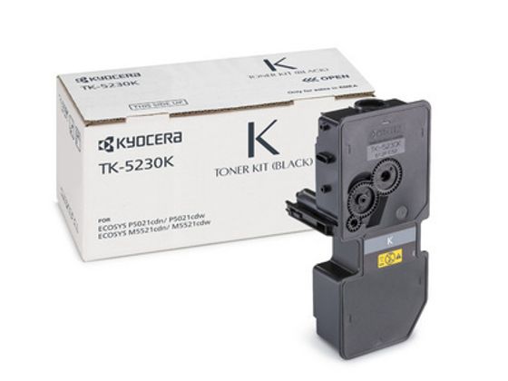Картридж лазерный Kyocera TK-5230K 1T02R90NL0 черный (2600стр.) для Kyocera P5021cdn/cdw, M5521cdn/cdw