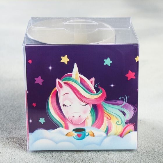 !09 Кружка с подставкой «Волшебные моменты», 350 мл.