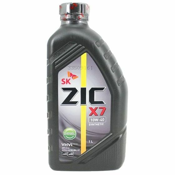 Масло моторное ZIC X7 10W-40, Diesel CI-4, 1 л