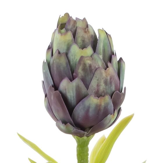 Цветок искусственный "Артишок", L9 W9 H55 см, 2в.