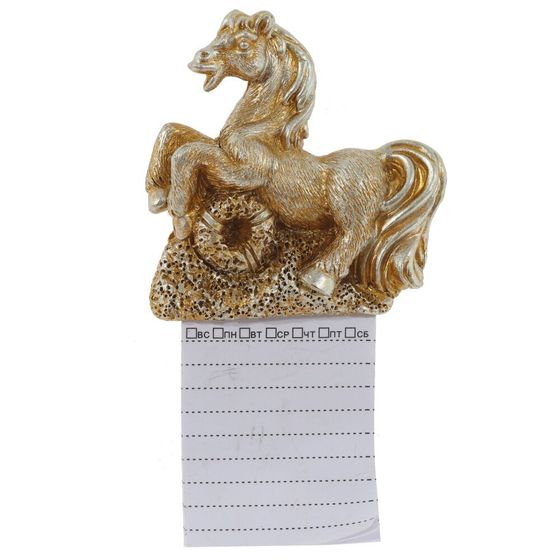 Магнит &quot;Лошадка&quot; с блокнотом, L7 W1,5 H12 см, 2в.