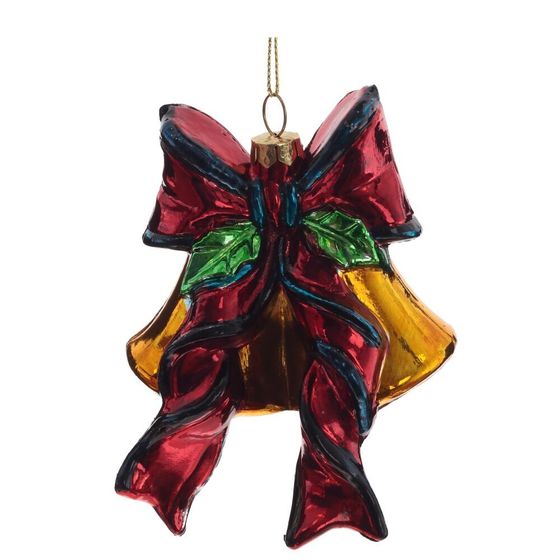 Украшение новогоднее &quot;Колокольчик&quot;, L9 W5,5 H11,5 см, 2в.