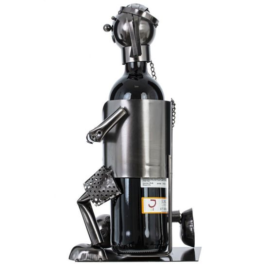 Подставка для бутылки &quot;Футболист&quot;, Д13 Ш16,5 В21 см