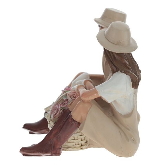 Фигурка декоративная &quot;Влюбленная пара&quot;, Д13 Ш12 В13 см