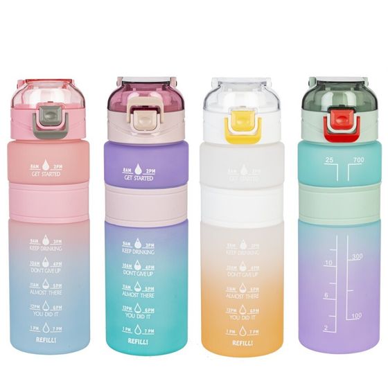 Бутылка, 700 мл, L8 W7 H23 см, 4в.