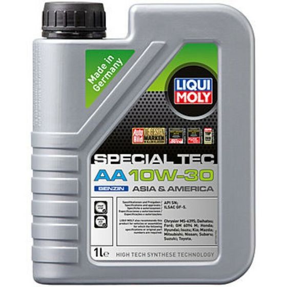 Масло моторное Liqui Moly Special Tec AA Benzin 10W-30 SN GF-5, 1 л