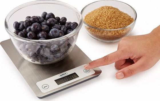 Waga kuchenna Zyliss Zyliss E970048, Electronic kitchen scale, 5 kg, Metallic, Stainless steel, Rectangle