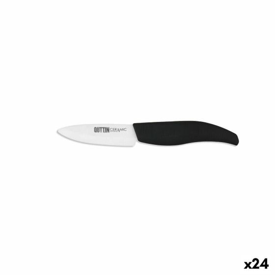 Нож для чистки Quttin керамика 7,5 см (24 шт)