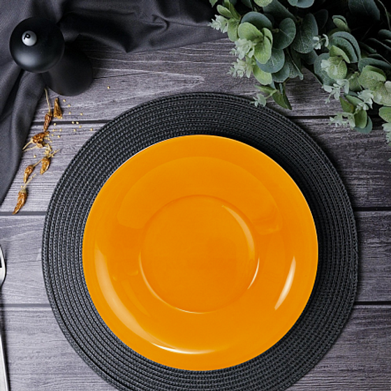 Тарелка суповая АМБИАНТЭ ОРАНЖ 21см