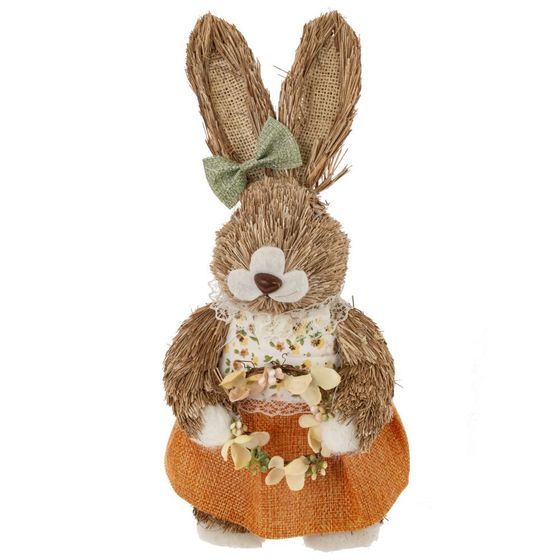 Фигурка декоративная &quot;Зайка&quot;, L18 W18,5 H32 см