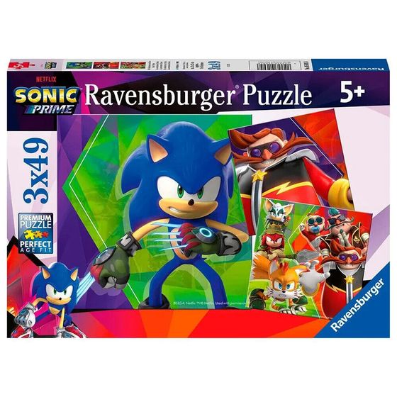 RAVENSBURGER Пазл 3X49 Sonic Pieces