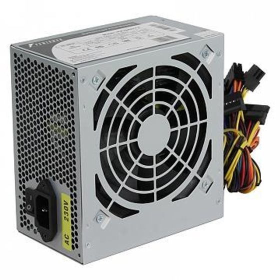 Блок питания 500W ATX PowerMan PM-500ATX-F 12cm fan 20+4pin (4+4pin) 5xSATA 2xPCI-E 2xMolex 1xFloppy