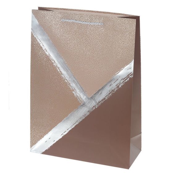 Пакет подарочный (бумага 210г/м2, блок 12шт), L30 W12 H41,5 см, 4в.