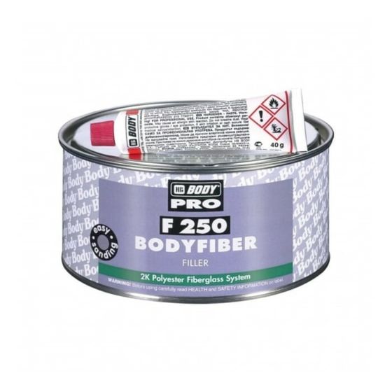 Шпатлевка BODY PRO F250 FIBER, 0,25 кг