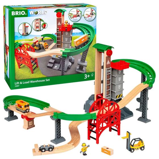 BRIO Lift &amp; Load Warehouse Set (33887)