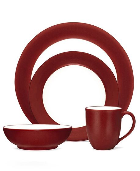 Colorwave Rim Place Setting, Set of 4 Piece