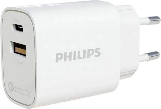 Сетевое З/У Philips DLP4317 белый (DLP4317CW/70)