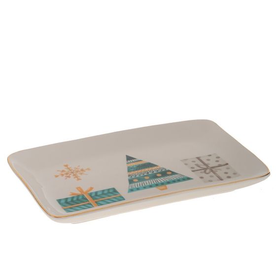 Блюдо, L23 W14,5 H2,5 см