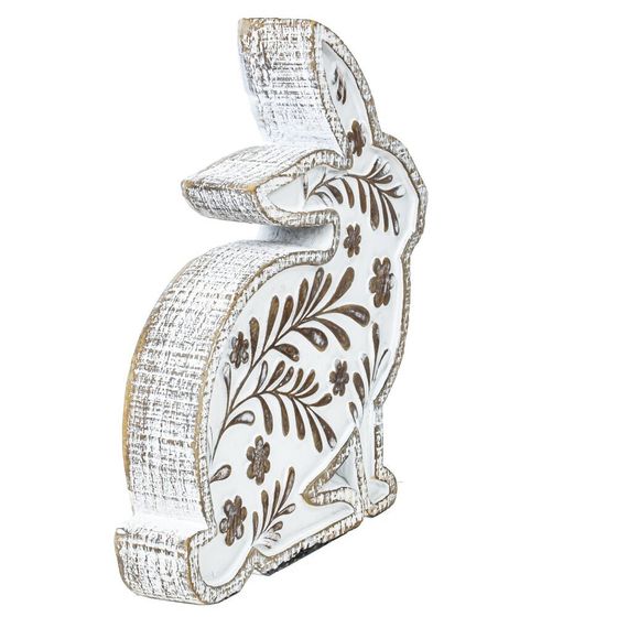 Фигурка декоративная &quot;Заяц&quot;, L18 W3,5 H20,5 см