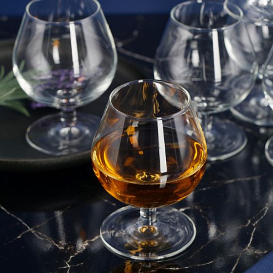 Набор фужеров (бокалов) для коньяка ФРАНЦУЗСКИЙ РЕСТОРАНЧИК 6шт 250мл