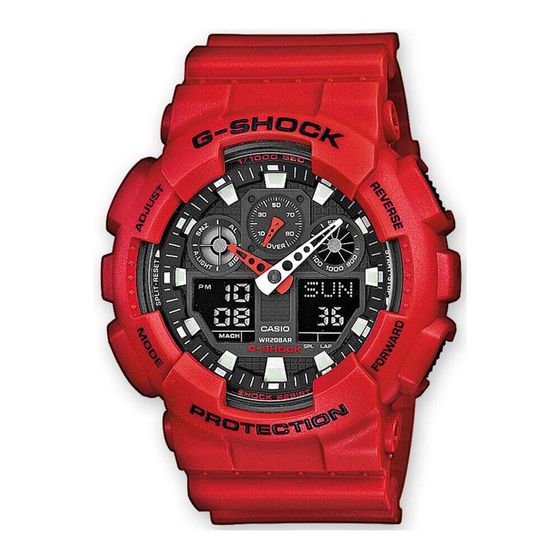 CASIO G-SHOCK GA-100B watch