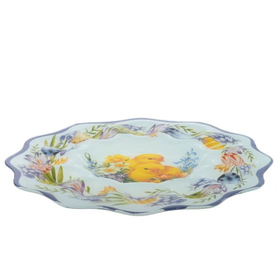 Тарелка для 12-ти яиц, L27,5 W27,5 H1 см