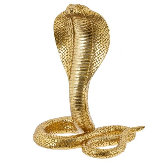 Фигурка декоративная &quot;Змея&quot;, L20 W15 H27 см, 3в.